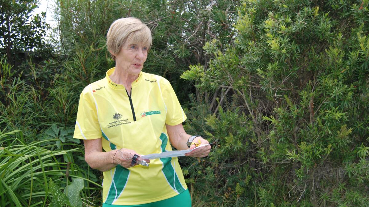 NAVIGATION SKILLS: Val Hodsdon has enjoyed success in the world of orienteering. Picture: HAYLEY WARDEN