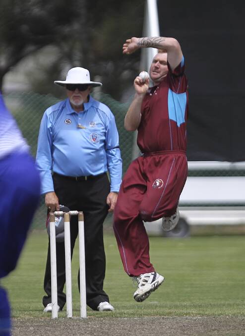 cricketing ACTION: Kookas' Mick Perry. Picture: FILE IMAGE