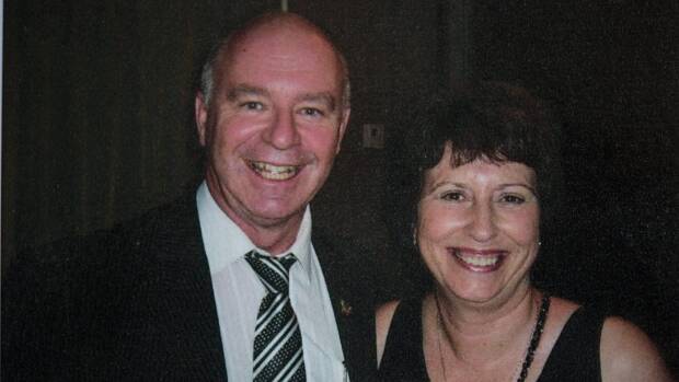 Lynda and Mark Thompson in 2013. Photo: Supplied

