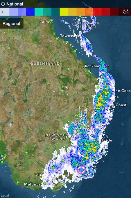 Already-soaked Illawarra ‘on track’ for extreme weather: radar