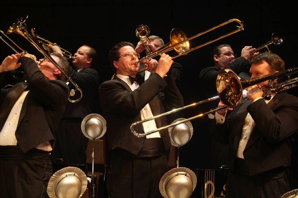 BLOW YOUR TRUMPET: The big band orchestra will belt out tunes from over fifty hits from Glenn Miller, Tommy Dorsey, Frank Sinatra, Andrews Sisters and more.