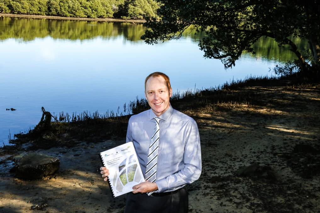 Kiama Councillor Andrew Sloan has won a prestigious Australian Water Association award. Picture: GEORGIA MATTS