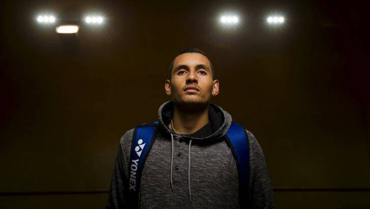 Nick Kyrgios is a young star on the rise. Photo: Rohan Thomson