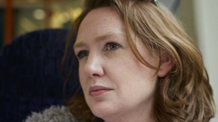 Paula Hawkins, author of The Girl on the Train novel. Photo: Kate Neil