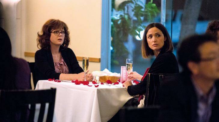 Mother's day: Susan Sarandon and Rose Byrne in <i>The Meddler</i>. Photo: Sony Pictures 
