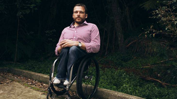"It is political opportunism and it is just wrong:" Australian Paralympian Kurt Fearnley Photo: James Brickwood
