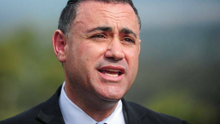 Small Business Minister John Barilaro said the workers compensation reforms have unshackled employers from "unnecessary regulatory burdens". Photo: Katherine Griffiths