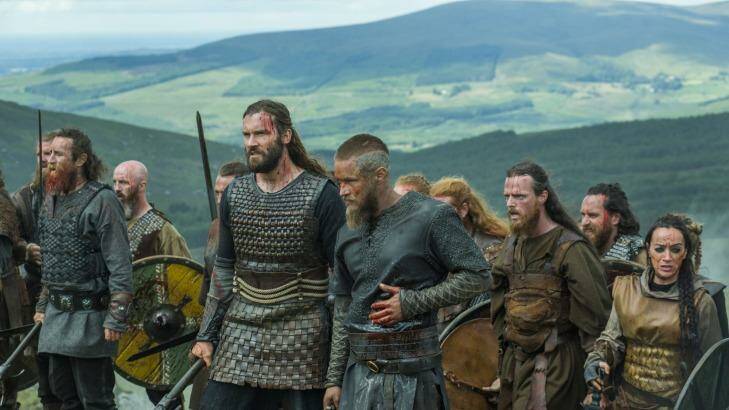 High drama: A scene from <i>Vikings</i>, season 3. Photo: Adam Fulton