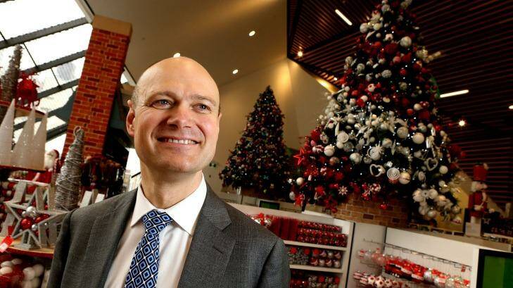Myer CEO Richard Umbers would not discuss the retail giant's sales strategy for Christmas. Photo: Pat Scala