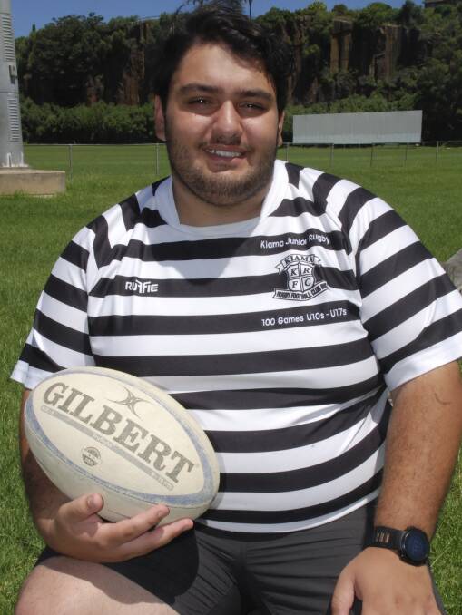 Kiama Rugby Club's Will Panayi is proving himself to be a man of many talents. Picture: DAVID HALL