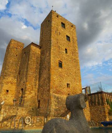 High on a hill: Castell d’Emporda. Photo: Supplied
