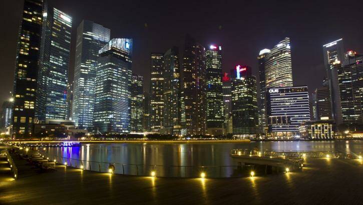 Singapore's government has long maintained that it is not a tax haven, but a value-adding hub.  Photo: Louie Douvis