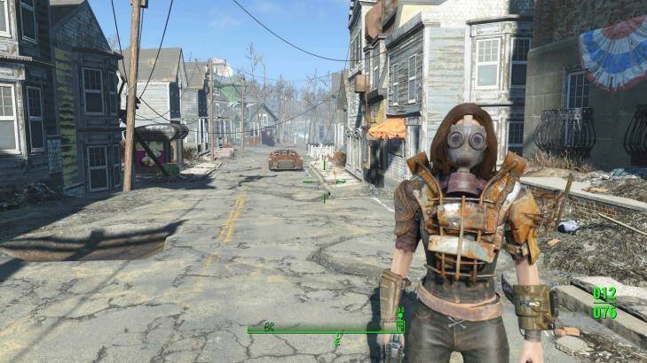 Lana after being in the wasteland for about half an hour.