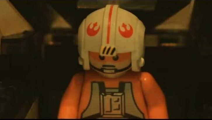 <i>Star Wars VII: The Force Awakens</i> trailer has been remade in Lego.