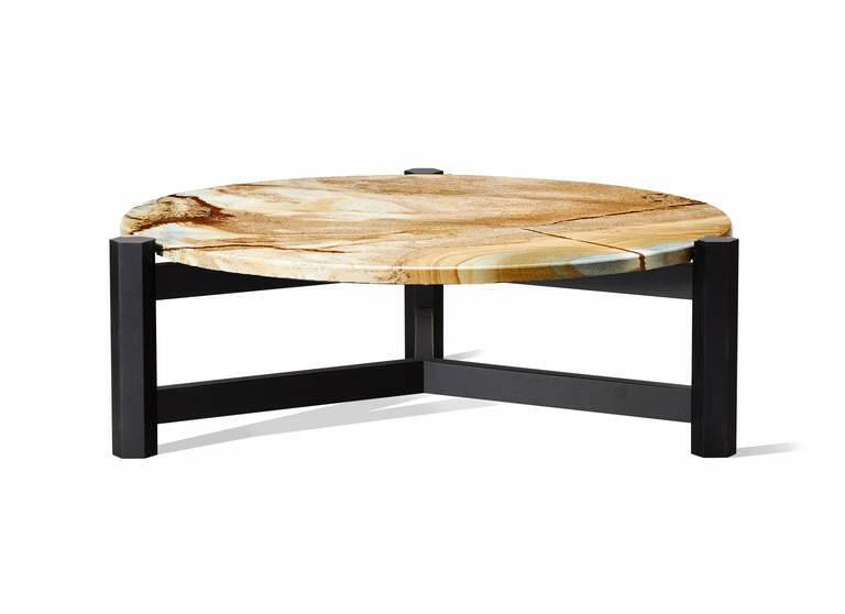 Tribute coffee table with Palomino marble, $3700, zuster.com.au. Photo: Supplied