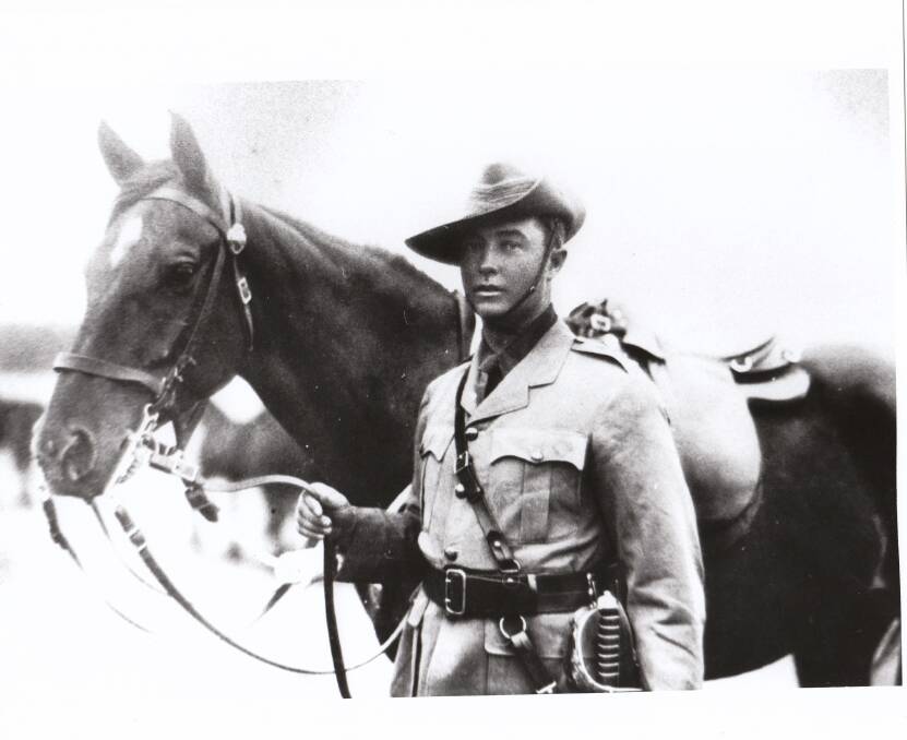 Colin Dunmore Fuller, commanding officer of the Illawarra's Light Horse division, circa 1915.