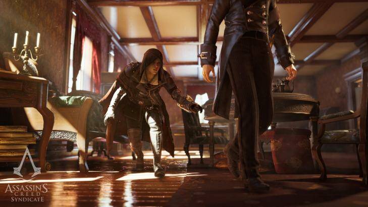 Evie favours a stealthy approach, while her brother Jacob is much more direct. The siblings mark the first time there have been two options for a playable character in a main <i>Assassin's Creed</i> game. Photo: Ubisoft