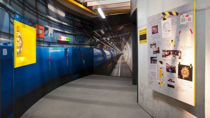 Inside the <i>Collider</I> exhibition, which is in Sydney until October 30. Photo: London Science Museum