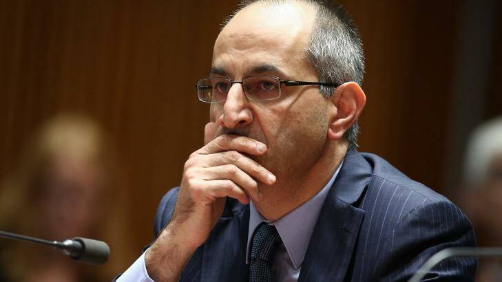 Michael Pezzullo, who has headed the Immigration Department since October 2014. Photo: Alex Ellinghausen