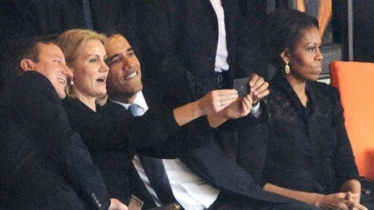 Phubbing: Even President Obama does it. Photo: Facebook/Stop Phubbing