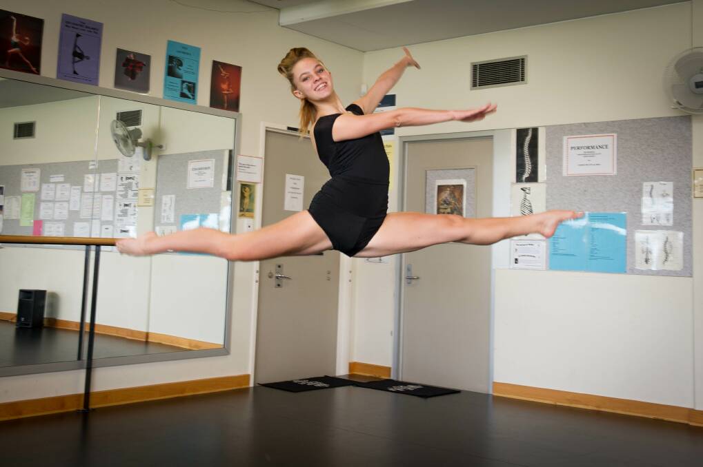 Kiama High year 11 student Cassidy Richardson has been selected for the prestigious State Dance Ensemble. Picture: Picture: ALBEY BOND