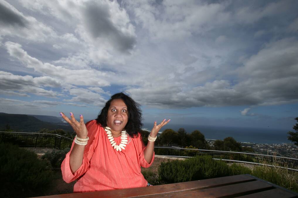 Lake Illawarra actor Elaine Crombie stars in 8MMM Aboriginal Radio, which shows on ABC 1 from April 29. Picture: KIRK GILMOUR