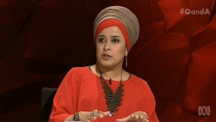 'Why are these things happening? What can we do about it?' ... Chair of Australian Muslim Women's Centre for Human Rights, Tasneem Chopra, wants to move the public conversation forward on the Islamic State attacks. Photo: ABC