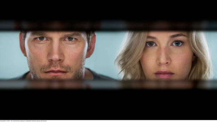 Jennifer Lawrence next stars as an interstellar space traveller who wakes up 90 years too soon in <I>Passengers</I>. Photo: Roadshow