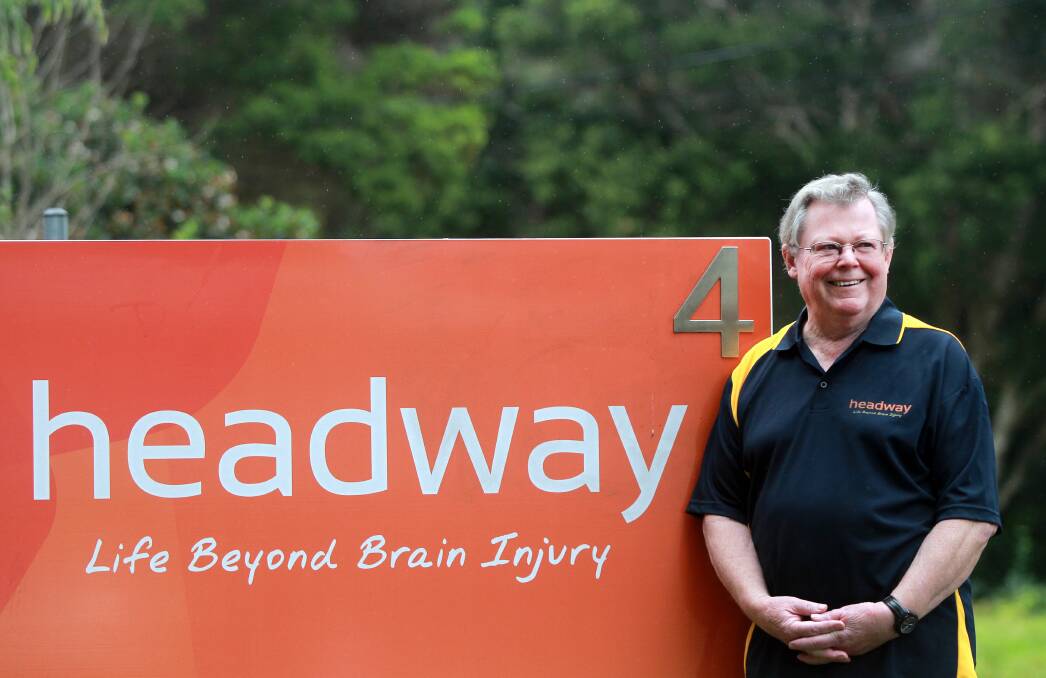 Retiring Headway Illawarra chief executive John Roach is calling for volunteers to support the organisation's educational presentations. Picture: SYLVIA LIBER