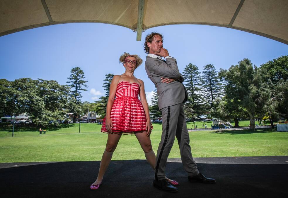 Tamara Campbell and Dave Evans are behind Kiama's the K.I.S.S. Arts Festival.