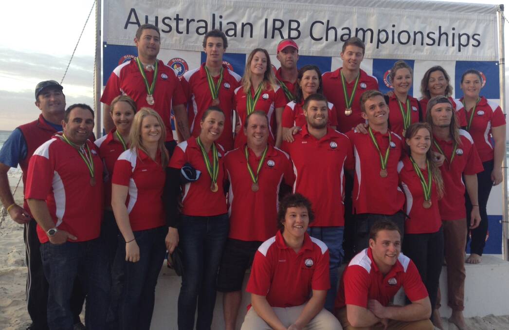 The Kiama Downs IRB team, who did superbly to finish second at the national titles at Kingscliff last week.