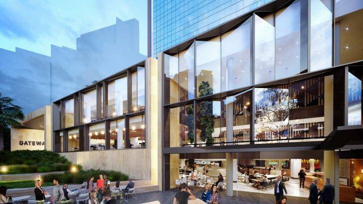 DEXUS Property has major retail leasing plans for its Gateway property, which will see fewer traditional fast food names Photo: supplied
