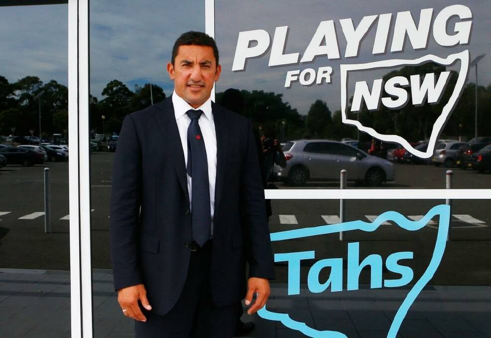 Tahs man:  Daryl Gibson will take over as head coach of the Waratahs from 2016. Photo: Daniel Munoz