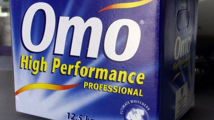 Omo laundry powder is one of the brands alleged to have been involved as part of the cartel.
 Photo: Sonia Byrnes
