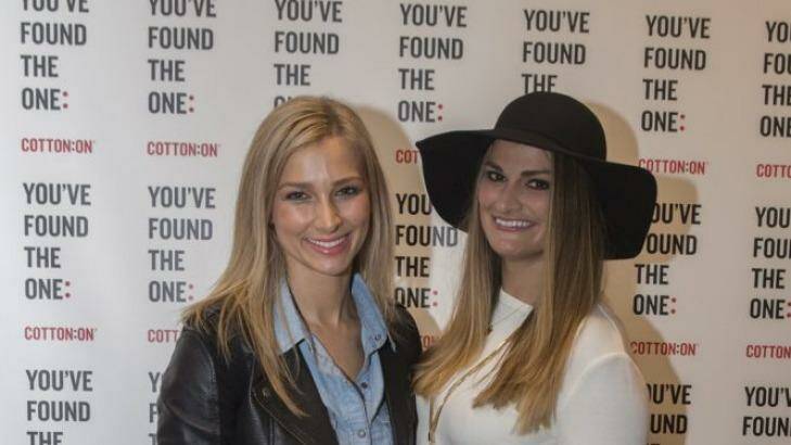  Anna Heinrich and Charlotte Heinrich at The One by Cotton On launch.   Photo: James Douglas