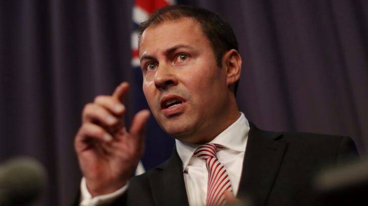 "We have to be very conscious that there will be a slow-down in the world economy": Assistant Treasurer Josh Frydenberg. Photo: Andrew Meares