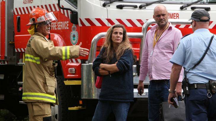 Former HSU boss Kathy Jackson after a suspicious fire at her home north of Wollongong in late January. Photo: Kirk Gilmour