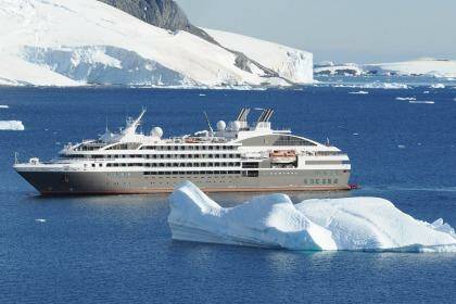 French luxury with Ponant in Antarctica. Photo: Ponant