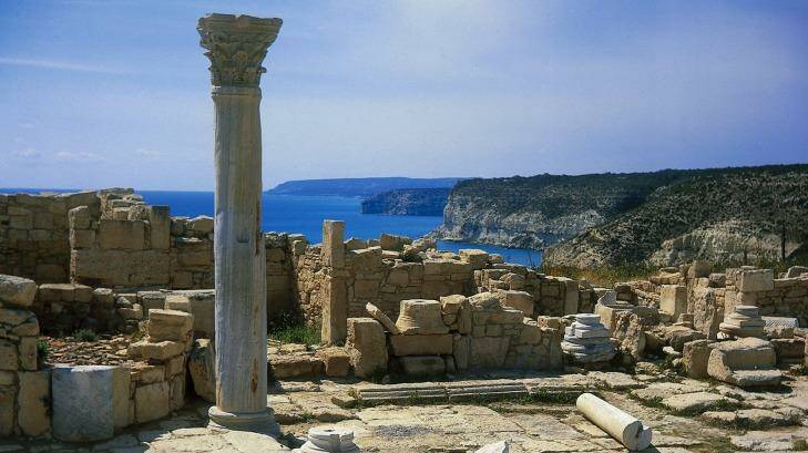 Sweeping views to the sea from the ruins at Kourion in Cyprus. Photo: Cyprus Tourism Organisation
