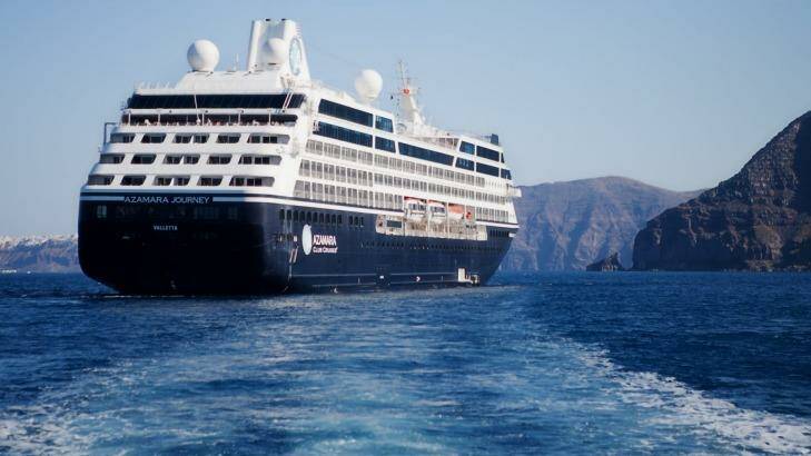 The Azamara Quest: Sailing to destinations usually accessed only by tour bus.  Photo: Supplied