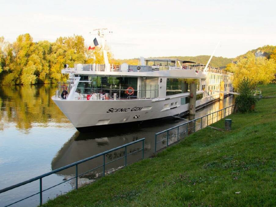 The Scenic Gem is now being used for a new itinerary on the Seine in northern France.  Photo: Supplied