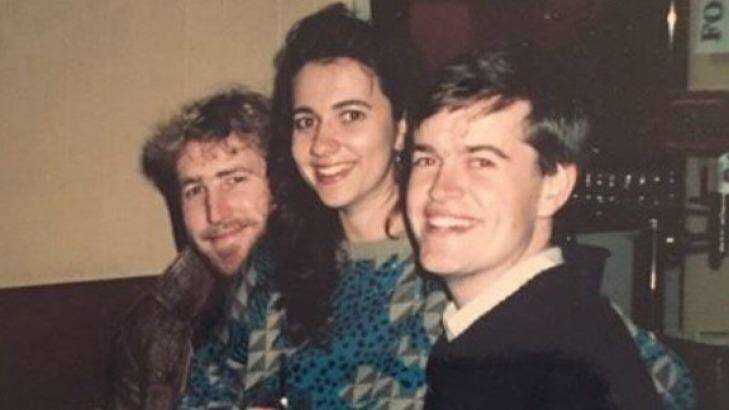 Young Labor colleagues Chris Brown, Annastacia Palaszczuk and Bill Shorten pictured in the late 1980s. Photo: Supplied