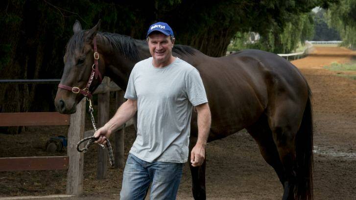 Melbourne Cup winning trainer Darren Weir at his training facility in Miners Rest. Photo: Jesse Marlow