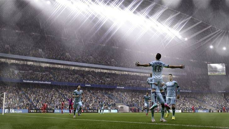 <i>FIFA 15</i>'s beautiful game is even more beautiful on the new consoles.