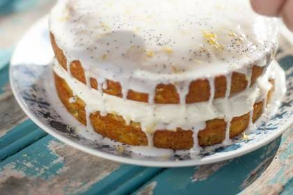Double-decker zucchini cake from the River Cottage Australia cookbook. Photo: Supplied