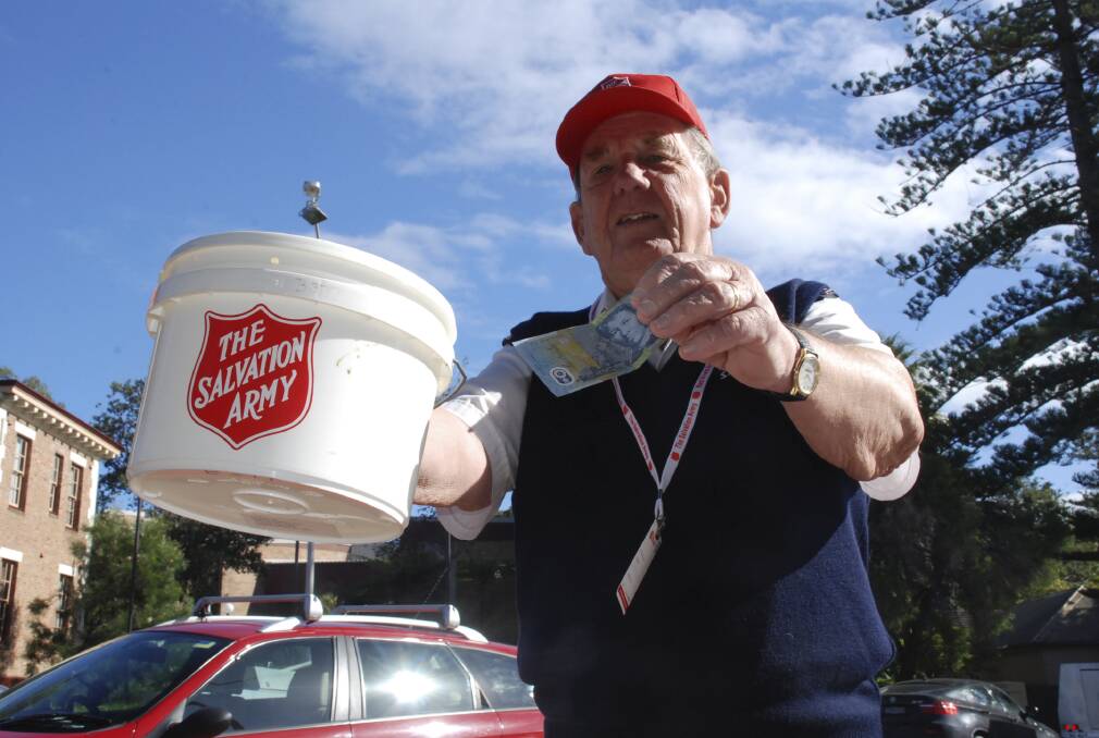 Kiama zone director of the Salvation Army's Red Shield Appeal Graeme Packer. Picture: BRENDAN CRABB