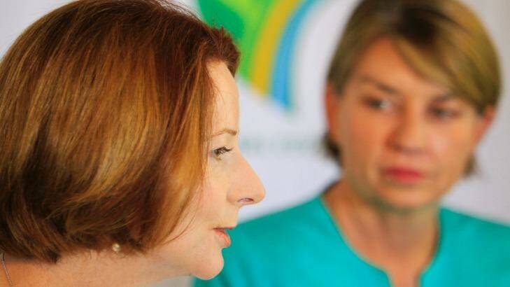 Julia Gillard and Anna Bligh made the list. Photo: Glenn Hunt