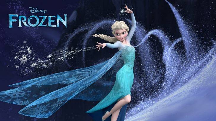 Letting it go: Consumers have spent more than $US1 billion on 'Frozen' merchandise over the past year.