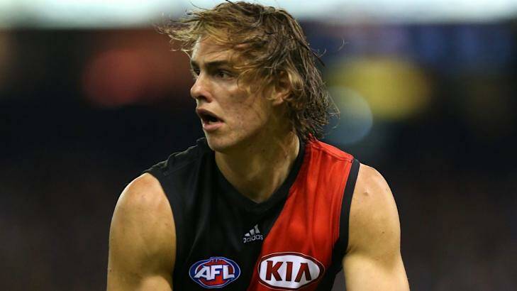 Joe Daniher is lucky to be included in the Essendon team to face West Coast, says Bombers coach Mark Thompson.  Photo: Pat Scala