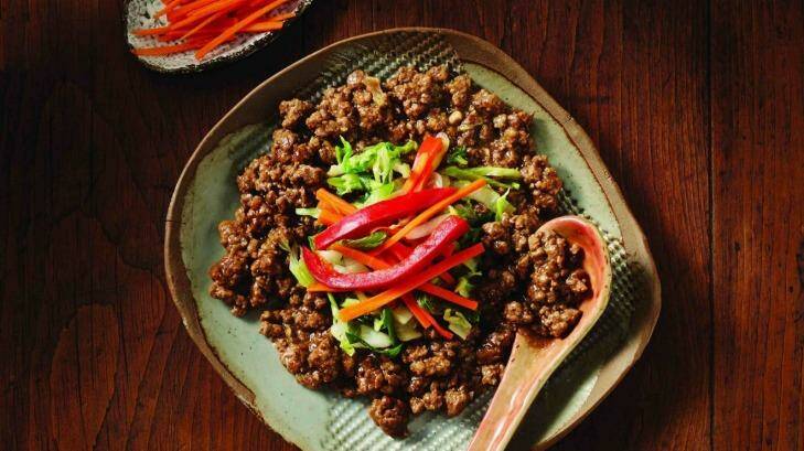 Asian influence: Kylie Kwong's new line-up includes Mongolian beef. Photo: Supplied